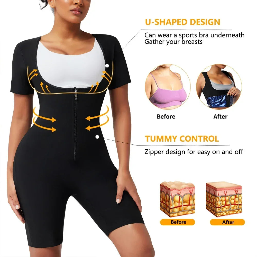 Waist Trainer & Slimming Sweat Body Shaper - My Store