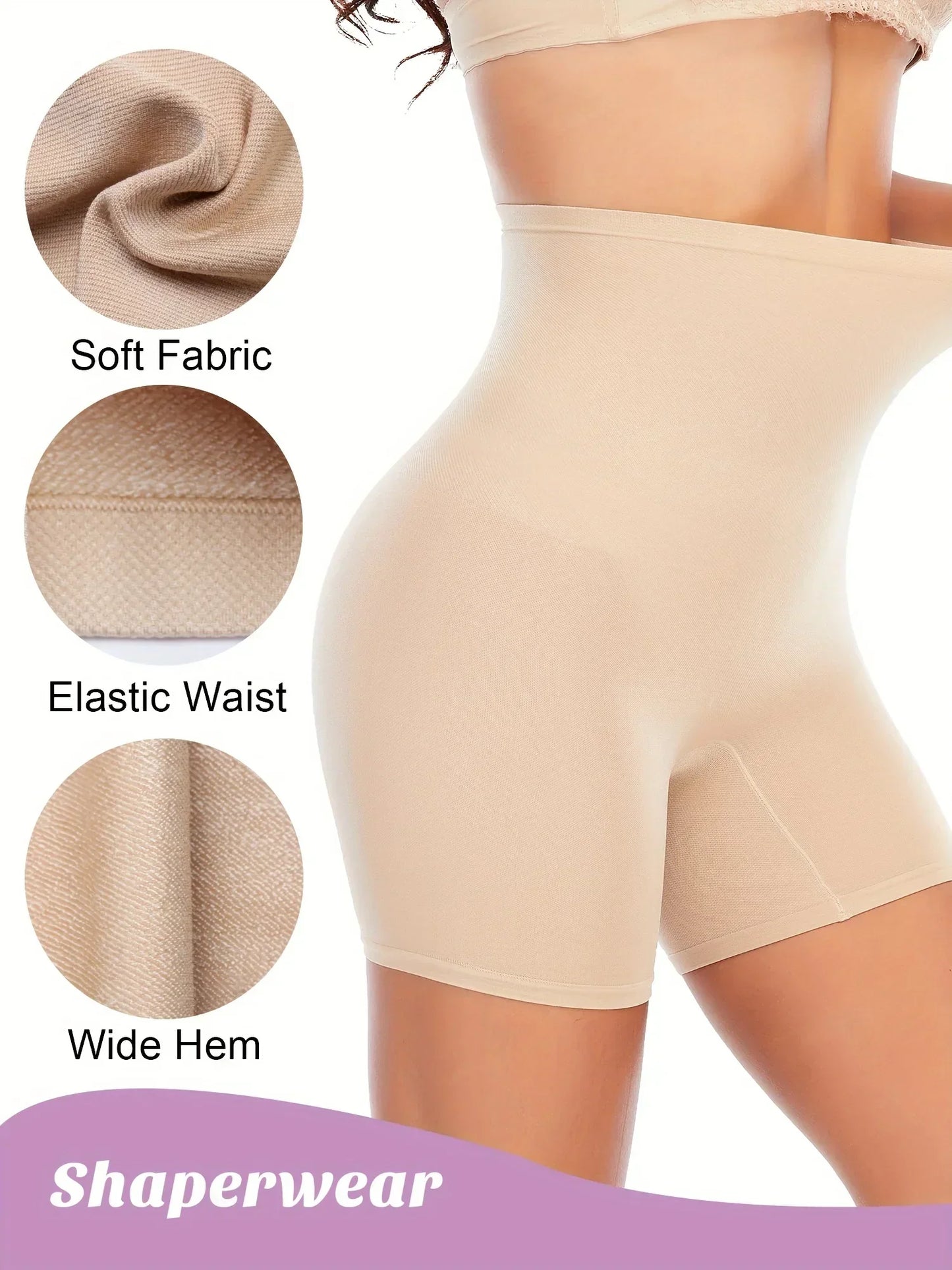 Women’s Seamless Body Shaper Shorts – High Waisted Tummy Control & Butt Lifter - My Store