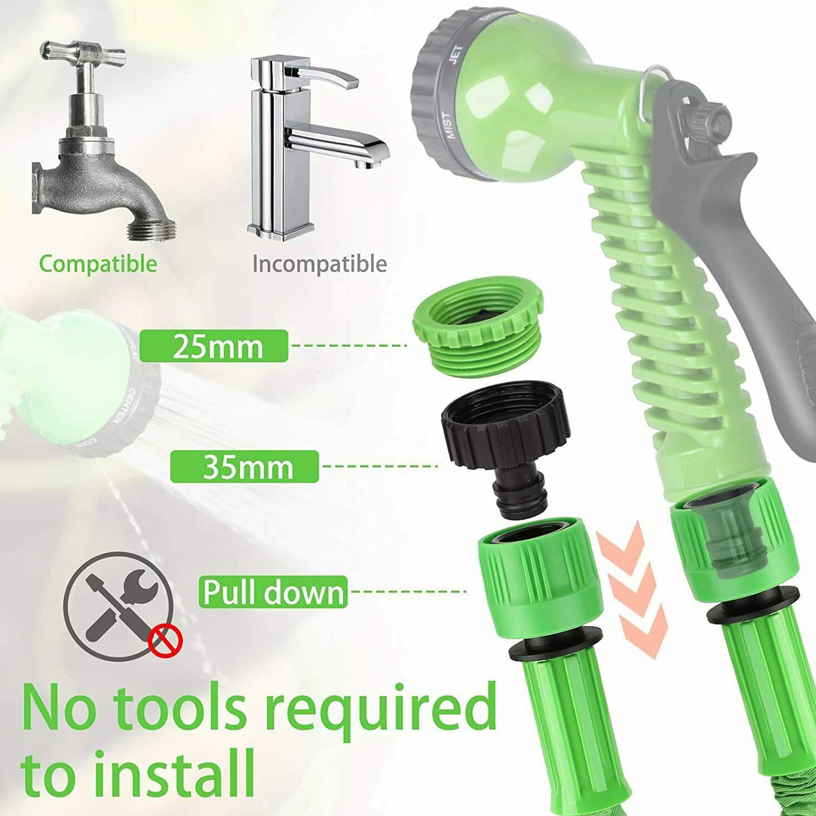 Expandable Flexible Garden Hose Magic Hose Pipes